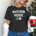 Raccoon Mode On Costume Trash Panda Animal Lover Unisex T-Shirt