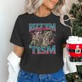 Raccoon 'Rizz Em With The Tism' Autism Unisex T-Shirt