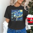 Raccoon Starry Night T-Shirt - Unisex Graphic for Nature Lovers
