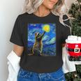 Raccoon Starry Night Unisex T-Shirt - Van Gogh Art Lovers