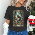 Raccoon Tarot Card Unisex T-Shirt | Cottagecore & Goblincore Style Raccoon Tarot Card Unisex T-Shirt | Cottagecore & Goblincore Style
