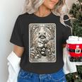 Raccoon Tarot T-Shirt - Cottagecore & Goblincore Style | Occult Unisex Tee