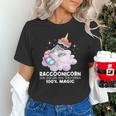Raccoonicorn Unisex T-Shirt - Whimsical Raccoon Unicorn Design