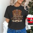 Steampunk Raccoon Vintage Art Unisex T-Shirt - Unique Gift