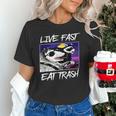 Street Cats & Trash Pandas | Live Fast Eat Trash Unisex T-Shirt
