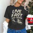 Street Cats Unisex T-Shirt - Skunk Raccoon Opossum Theme