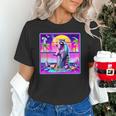 Vaporwave Raccoon Synthwave T-Shirt - Retro Unisex Tee Gift