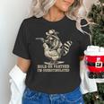 Vintage Humor Cowboy Raccoon Small Unisex T-Shirt - Western Vibes