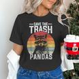 Vintage Retro Save The Trash Pandas Raccoon Unisex T-Shirt