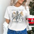 Cowboy Raccoon Rodeo Unisex T-Shirt - Fun First Rodeo Theme