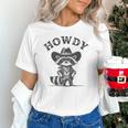 Howdy Cowboy Raccoon Unisex T-Shirt – Fun Animal Design for All