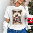 Raccoon Tarot Lover Card Unisex T-Shirt - Playful, Unique Gift