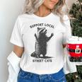 Street Cat Unisex T-Shirt – Vintage Style for Local Cat Lovers