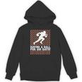 100 Days Of School Football Having A Ball 100 Days Smarter Hoodie