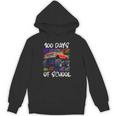100 Days Of School Monster Truck Boy Kid 100Th Day Of School Hoodie