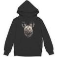 African Wild Dog Portrait Wildlife Safari Theme Unisex Hoodie