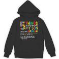 Autism Awareness 5 Things You Should Know About My Son Hoodie