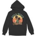 Avila Beach California Retro Surfer Vintage Beach Hoodie