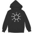 Baha'i Faith Nine-Pointed Star Religious Harmony Symbol Unisex Hoodie