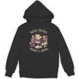 Books Because Murder Is Wrong Reading Gothic Dark Unisex Hoodie