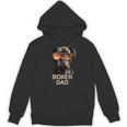 Boxer Dad Dog Owner Boxer Dog Lover Dad Hoodie
