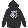 Cat Lovers Graphic Last Name Kentucky Retro Vintage Hoodie