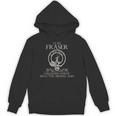Clan Fraser Of Lovat Tartan Crest Thistle Vintage Hoodie