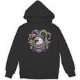 Colorful Eagle For Mardi Gras Party Celebrations Hoodie