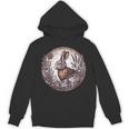 Cottagecore Rabbit Wild Hare Boho Rustic Unisex Hoodie