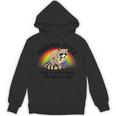 Cute Pocket Raccoon Unisex Hoodie - Playful Wildlife Flair