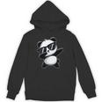 Dabbing Panda With Sunglasses Cool Panda Dab Dance Unisex Hoodie