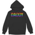 Daddy Gay Pride Month LGBTQ Fathers Day Rainbow Flag Queer Tank Top Unisex Hoodie