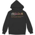 Freadom Definition Freadom Reading I Read Banned Books Tee Unisex Hoodie