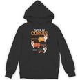 Corgi Types Untoasted Toasted Burnt Cute Puppy Corgis Hoodie