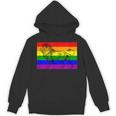 Gay Lion Pride Flag Rainbow Queer Lion Unisex Hoodie