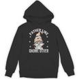 Grandpa Fathers Day Gnome For And Best Dad Pun Hoodie