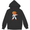 Halloween Karate Fighter Pumpkin Head Scary T-Shirt Unisex Hoodie