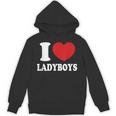 I Heart Love Ladyboys Asia Lover Thailand Ladyboy Unisex Hoodie