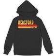 HEREFORD Texas City Vintage Roots Retro 70s 80s Unisex Hoodie