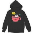 Hot Aromatic Drink Humor Pee In Your Happy Cup Bag Unisex Hoodie