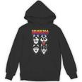 Huskiss Dogs Puppy Rock Rockin For Husky Lover Hoodie