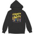 Juneteenth 1865 A Legacy Of Strength In Unity And Freedom Unisex Hoodie