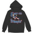 Keep On Trumpin Trump For President 2024 Felon Hoodie