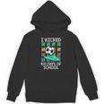 I Kicked 100 Days Of School Soccer Player Sports 100Th Day Hoodie