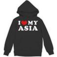 I Love My Asia I Heart My Asia Unisex Hoodie