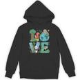 Love Earth Day Planet 2025 Anniversary Environmental Animals Hoodie