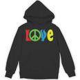 Love Peace Sign Symbol World Planet Freedom Hippie Kindness Unisex Hoodie