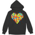 Master Builder Block Brick Building Heart Valentines Day Boy Hoodie
