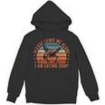 Mothman Eating Soup Please Leave Me Alone I Am Eating Soup Hoodie