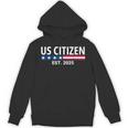 New Us Citizen Est 2025 American Immigrant New Citizenship Hoodie
